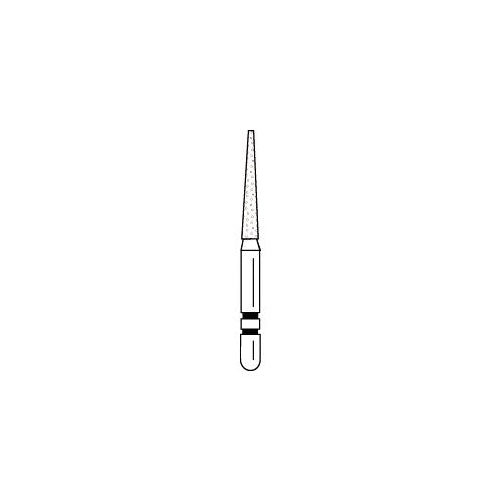 Abrasive Technology 700.9C Two Striper FG Friction Grip Flat End Taper Coarse Grit Diamond Burs 5/Pk 2015335 Abrasive Technology 700.9C Two Striper FG Friction Grip Flat End Taper Coarse Grit Diamond Burs 5/Pk 2015335